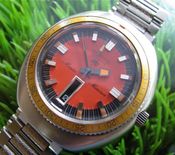 Image of MEGA-RARE LECOULTRE MASTER MARINER HPG DIVER DAY DATE - ORANGE!  