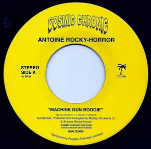 Image of Antoine Rocky-Horror - "Machine Gun Boogie" 7"