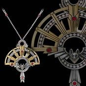 Image of Alchemy Gothic Gotham Deco Bat Pendant