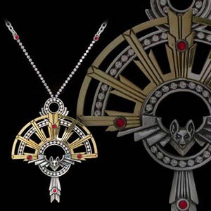 Image of Alchemy Gothic Gotham Deco Bat Pendant