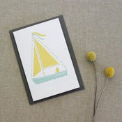 Image of "Floats Your Boat" Birthday Card