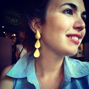 Image of Brass Drop Dangles