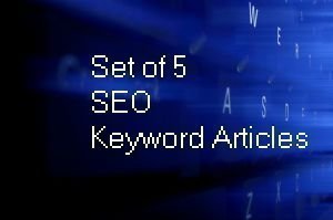 Image of 5 SEO Keyword Articles