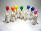 Image of Little Mouse with Balloon