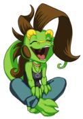 Image of Chibi Liz vinyl sticker