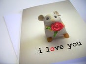 Image of "I Love You" Valentine Card