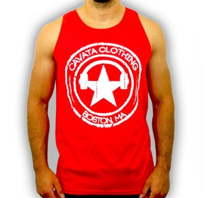 Image of CAVATA Seal Red Tank - Guys
