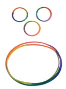Image of RAINBOW GLITTER SET