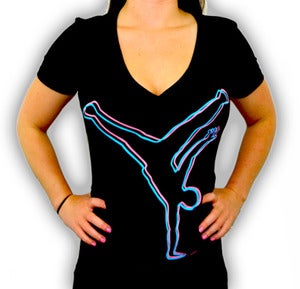 Image of Breakbeat Remix V-Neck - Girls