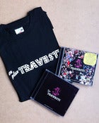 Image of CD's EN PLAN TRAVESTI VOLUMEN 2 Y VOLUMEN FINAL+CAMISETA+FLYERS
