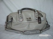 Image of Authentic Gray Coach Sabrina Bag