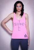 Image of NEW Neon Pink Stand Tall Tank