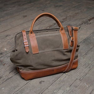 Image of Wood&Faulk Northwesterner 16" Tan on Tan