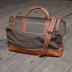 Image of Wood&Faulk Northwesterner 20" Tan on Tan