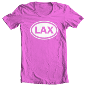 Image of LAX Oval - Pink