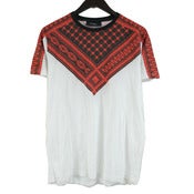 Image of Givenchy Spring Summer 2010 Red Keffiyeh Print T-Shirt Rare