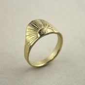 Image of Sunrise Ring- 9k Gold