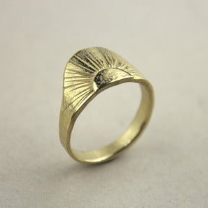 Image of Sunrise Ring- 9k Gold