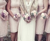 Image of Fabric Bridesmaid Posies