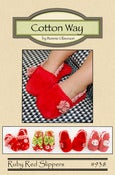 Image of Ruby Red Slippers - PDF Pattern #338