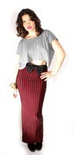 Image of Big Bow Maxi Skirt