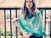 Image of Pretty Well Covered Teal Breastfeeding Coverlet / Maternity Top / Nursing Cover CLEARANCE