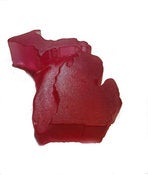 Image of Michigan hand soap, pink-black cherry
