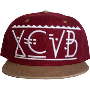 Image of XCVB - Arctic Snapback Red and Tan