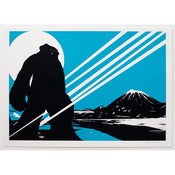 Image of 'Yeti Over Mount Fuji II (Shooting Star)' LAST FEW REMAINING