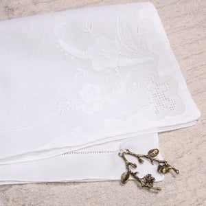 Image of "Something Old" Handkerchief
