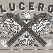 Image of LUCERO Florida Tour Black