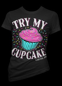 Image of Try My Cupcake T-shirt style # 3126