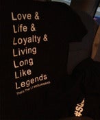 Image of Black "L7" Motto