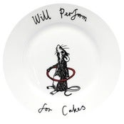 Image of 'I Will Perform For Cakes' Side Plate