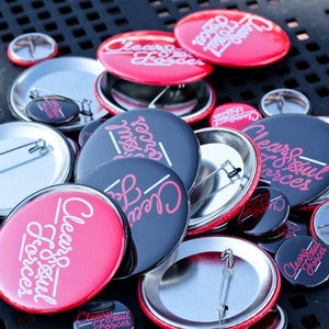 Image of Clear Soul Forces Logo Pins