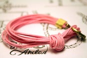 Image of Pulsera 14 Cordones Rosa