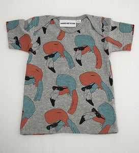Image of Helmut T- shirt Grey