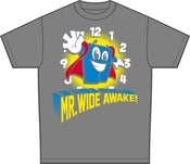 Image of Mr Wide Awake T-Shirt [Grey / Washed]