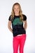 Image of dancing tree - burnout t-shirt - black