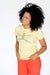 Image of yoga - burnout t-shirt - yellow