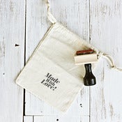 Image of 'Made With Love' Wooden Stamp