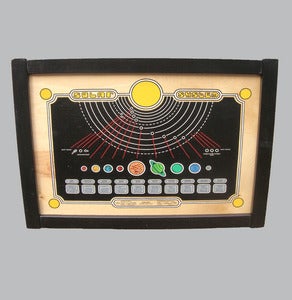 Image of solar system - framed
