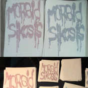 Image of MORBID SIKOSIS LOGO Decals