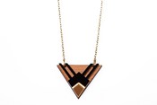 Image of Egyptian triangle necklace