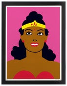 Image of "International Superhero #1" print