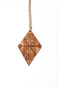 Image of Long egyptian diamond necklace