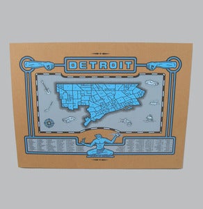 Image of detroit map