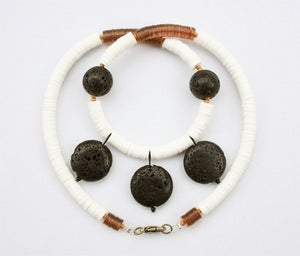 Image of "1909" Lava Necklace