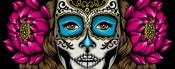 Image of La Calavera Catrina: Canvas Giclée