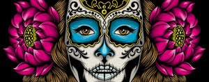 Image of La Calavera Catrina: Canvas Giclée
